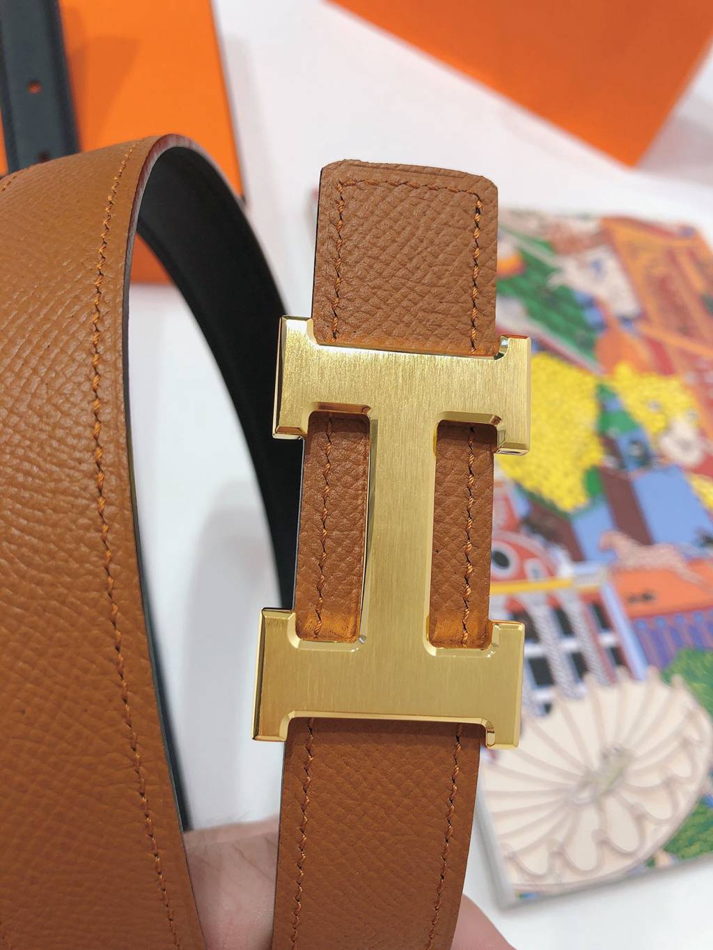 H**mes belts 24mm